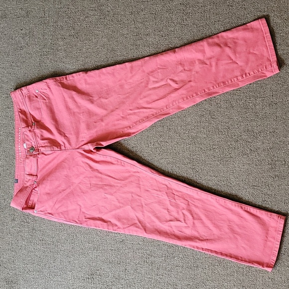 Lauren Conrad size 12 peachy pink pants (has a stretch to it)! - Picture 9 of 14